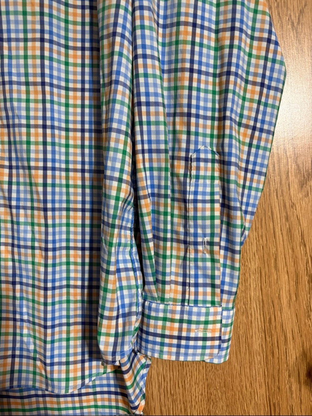 Polo by Ralph Lauren Multicolor Green & Blue Check Button-Down Shirt - Picture 4 of 7